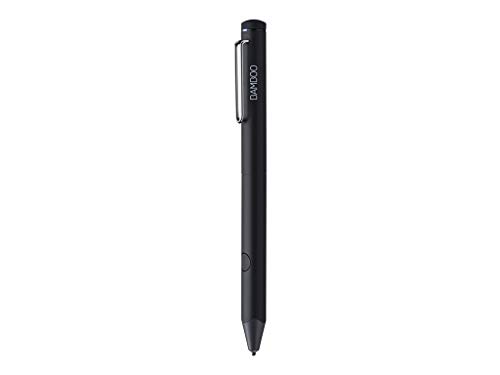 Wacom Bamboo Fineline Smart Stylus (3. Generation, Aktiver Touch Pen für Apple iOS Touchscreen-Eingabegeräte wie iPhone oder iPad) schwarz, K100879