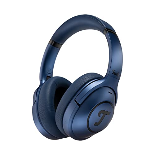 Teufel REAL Blue NC Ohrumschließender HD-Bluetooth-Kopfhörer Headset der Spitzenklasse mit Active Noise Cancelling Blau