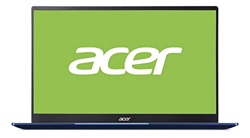 Acer Swift 5 (SF514-54T-76GW) 35,6 cm (14 Zoll Full-HD IPS Multi-Touch Matt) Ultrathin Laptop (Intel Core i7-1065G7, 16 GB RAM, 512 GB SSD, Intel Iris Plus Graphics, Windows 10 Home) blau/gold
