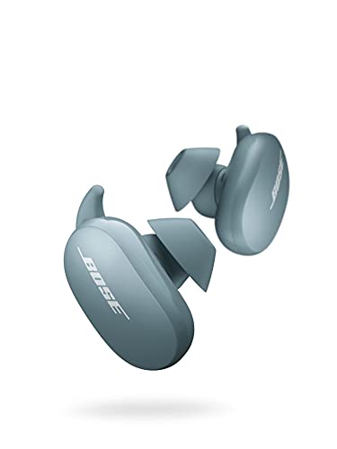 Bose QuietComfort Earbuds mit Lärmreduzierung – vollkommen kabellose In-Ear-Kopfhörer mit Sprachsteuerung, Blau, erstklassige Noise-Cancelling-Earbuds mit Bluetooth und Ladeetui
