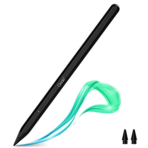 Ciscle Stift Pen mit Palm Rejection, Schrägstellung&Magnet Adsorption Stylus Pencil Kompatibel für Apple iPad 2018-2022 (9./8./7./6.), Air(5./4./3.), Pro11, Pro12.9 (5./4./3.), Mini 6./5. Generation