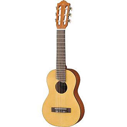 Yamaha GL-1 Guitalele natur – Perfekter Hybrid aus Gitarre und Ukulele – Kleine 1/8 Reisegitarre aus Holz inkl. Gigbag