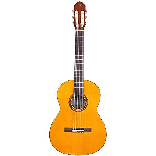 Yamaha CS40II Konzertgitarre natur – Leicht bespielbare Akustikgitarre für junge Einsteiger – 3/4 Gitarre aus Holz, Schülermodell