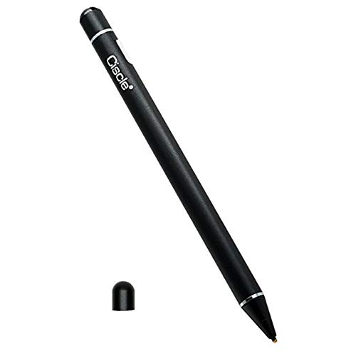 Stylus Stift, Ciscle Aktiv Stylus mit 1.8mm Ultrafeiner Spitze für Malen und Schreiben Kompatibel mit iPhone XR/XS/XS MAX, iPad, Samsung, Huawei, Tablet und anderen Touchscreen Geräten (Schwarz)