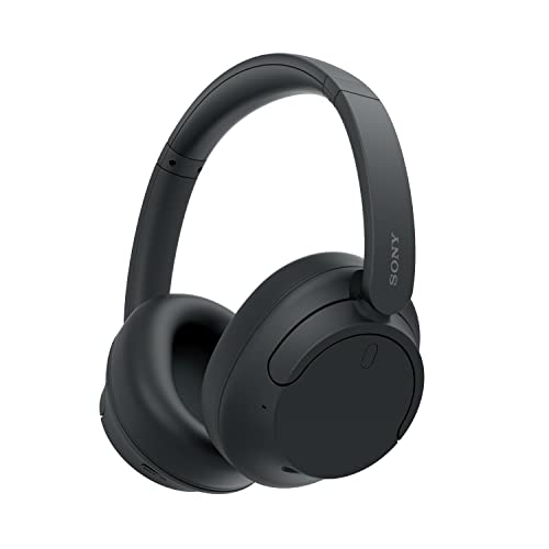 Sony WH-CH720N Kabelloser Bluetooth-Kopfhörer mit Noise Cancelling - bis zu 35 Stunden Akkulaufzeit und Schnellladefunktion - Schwarz