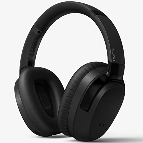 Amazon Brand - Eono Noise Cancelling Kopfhörer Kabellos Over-Ear Bluetooth Kopfhörer ANC Eonoheadphone 1 mit Multi-Modus Geräuschunterdrückung,AUX,Mikrofon,Weiche Ohrpolster,40h Akku(Schwarz)