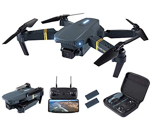 CHUBORY F89 Drohne für Anfänger 40+ Minuten Langflugzeit WiFI FPV mit Kamera für Erwachsene-Kinder 1080P HD 120°Weitwinkel Quadcopter mit Optischer Flusspositionierung(2 Akkus)