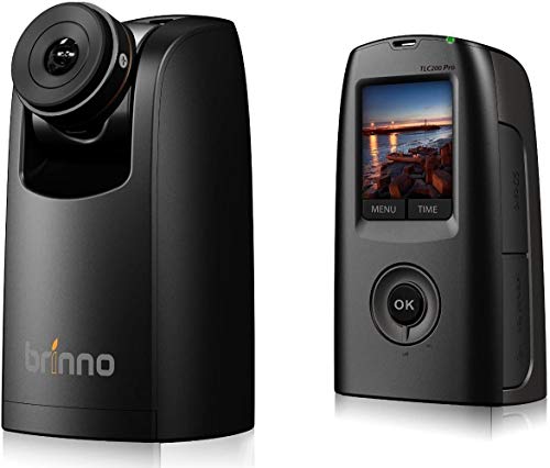 Brinno TLC200Pro HDR Zeitraffer Kamera Für Projektaufnahme, Landschaft, 80 TAGE Batterielebensdauer Atemberaubende niedrigen Lichtleistung, Austauschbar objektive