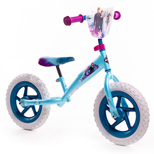 Huffy Mädchen Disney Eiskönigin 2 Kinder Laufrad 12 Zoll, blau/weiß, 30,5 cm