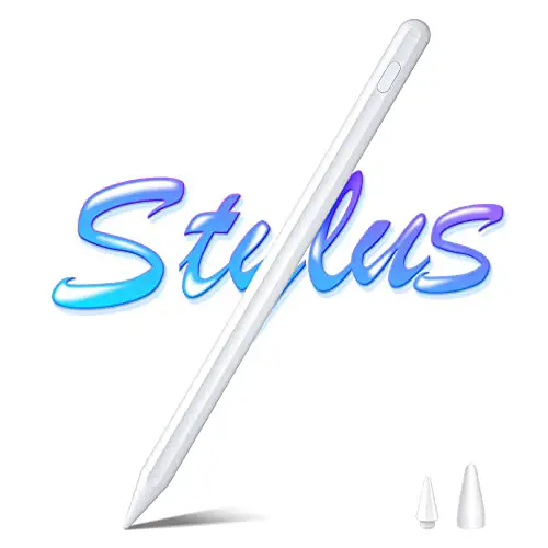 Stylus Stift 2. Generation für iPad, MpioLife iPad Pro Stift Palm Rejection & Magnetische, Kompatibel mit (2018-2021) iPad 6/7/8/9, iPad Air 3/4, iPad Mini 5/6, iPad Pro 11(1./2./3.)/12.9 (3./4./5.)