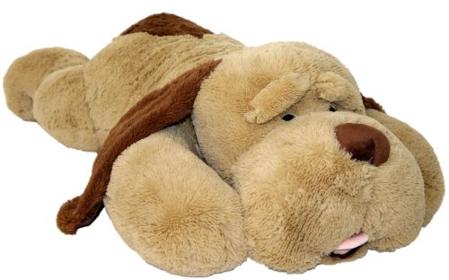 Wagner 9013 - XXL Riesen Plüschhund - 85 cm groß - Kuschelhund Teddybär Plüschtier Plüsch Plüschbär