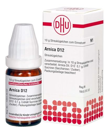 DHU Arnica D12 Streukügelchen, 10 g Globuli