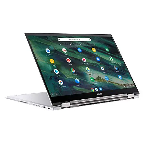 ASUS Chromebook Flip C436FA 35,5 cm (14 Zoll, Full HD, IPS-Level, NanoEdge, Touch) Convertible Notebook (Intel Core i5-10210U, Intel UHD-Graphics, 16GB RAM, 512GB SSD, Chrome OS) Aerogel White