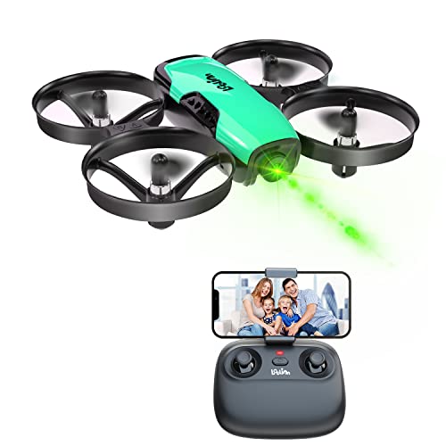 Loolinn | Drohne mit Kamera als Geschenk für Kinder - Mini Drohne Ferngesteuert, First Person View Kameradrohnen (FPV) mit Video & Fotos / Einstellbare Kamera / Zwei Batterien
