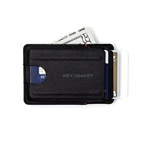 KeySmart Slim Wallet (Schwarz)