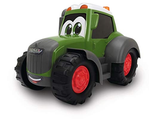 Dickie Toys Happy Fendt Traktor, Trecker, Bauernhof Spielzeug, keine verschluckbaren Teile, für Kinder ab 1 Jahr, 25 cm