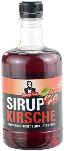 Sirup Royale mit Kirsch-Geschmack, 0,5 Liter, PET-Flasche