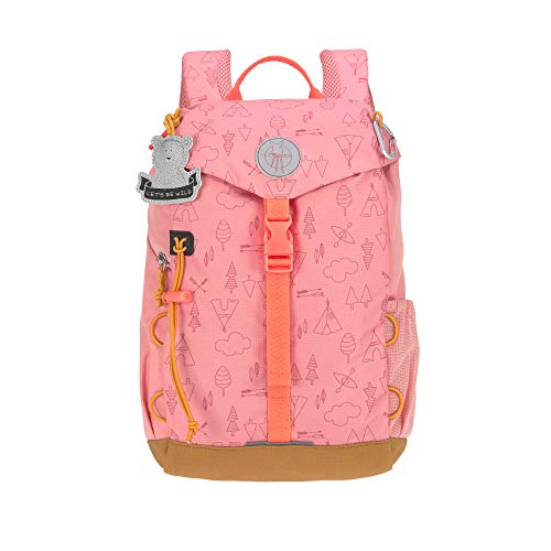 LÄSSIG Kinder Wanderrucksack Kinderrucksack Ausflug ab 3 Jahre /Outdoor Backpack Adventure Rosa, 9 L