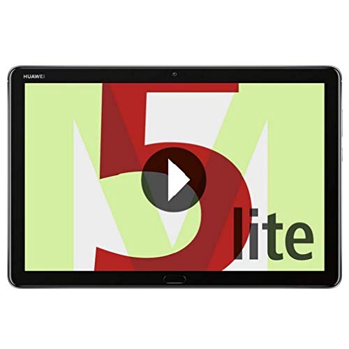 HUAWEI MediaPad M5 Lite Tablet-PC 25, 6 cm (10, 1 Zoll), Full HD, Kirin 659, 4 GB RAM, 64 GB interner Speicher, Android 8.0, EMUI 8.0, Grau