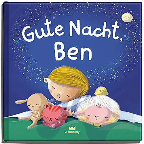 Gute Nacht Buch - Personalisiert mit dem Namen deines Kindes - Wonderbly (Softcover)