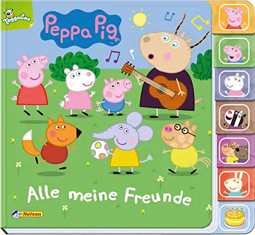 Peppa Pig: Alle meine Freunde: Pappbuch ab 2 Jahre mit Register