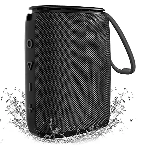 Bluetooth Lautsprecher, Hadisala H3 Bluetooth 5.0 Kabellose Tragbare Musikbox mit Rich Bass HD Stereo Sound, IPX7 Wasserdicht, 15H Playtime USB-C Ladung, Two Lautsprecher paarung für Freien und Reisen