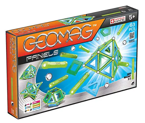 Geomag, Classic Panels, 462, Magnetkonstruktionen und Lernspiele, Konstruktionsspielzeug, 5 Jahre to 99 Jahre, 83-teilig