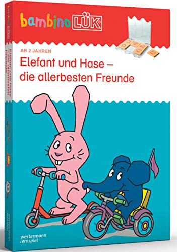 bambinoLÜK-Sets: bambinoLÜK-Set: 2/3/4 Jahre: Elefant und Hase - die allerbesten Freunde (bambinoLÜK-Sets: Kasten + Übungsheft/e)