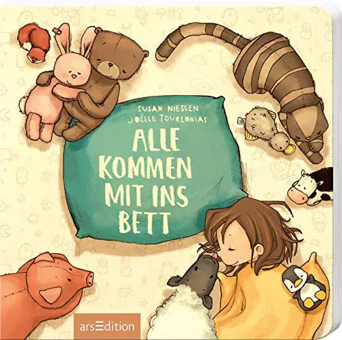 Alle kommen mit ins Bett: Das beliebte Einschlafbuch von der Erfolgsillustratorin Joëlle Tourlonias für Kinder ab 24 Monaten