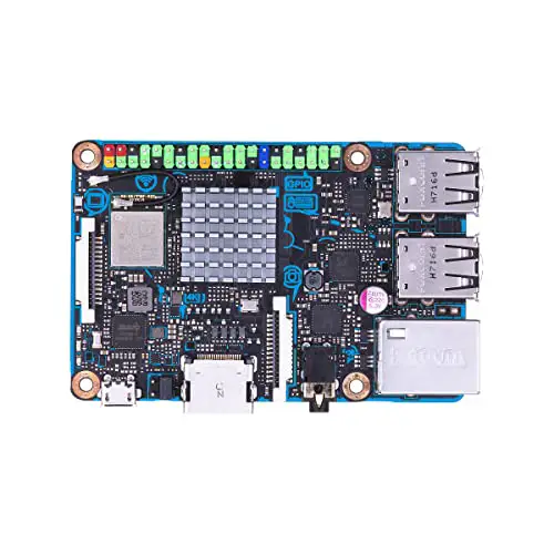 Asus Tinker Board S (Einplatinencomputer, 16GB eMMC, ARM-basiert, Rockchip Quad-Core RK3288 Prozessor, 2GB DDR3, 4x USB 2.0)