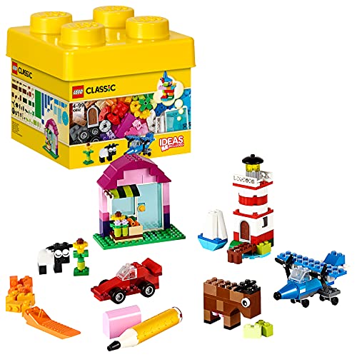 LEGO 10692 Classic Bausteine-Set, buntes Kinderspielzeug ab 4 Jahren mit Aufbewahrungsbox, kreative Geschenkidee für Mädchen und Jungen, Geschenkset