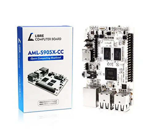 Libre Computer Board AML-S905X-CC 4K Mini Computer 2GB