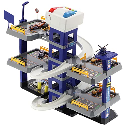 Auto Garage Parkplatz Spielzeug, Großes Spielzeug Parkhaus Arking Lot Autogarage Spielset Spielzeugauto Garage für Zuhause für