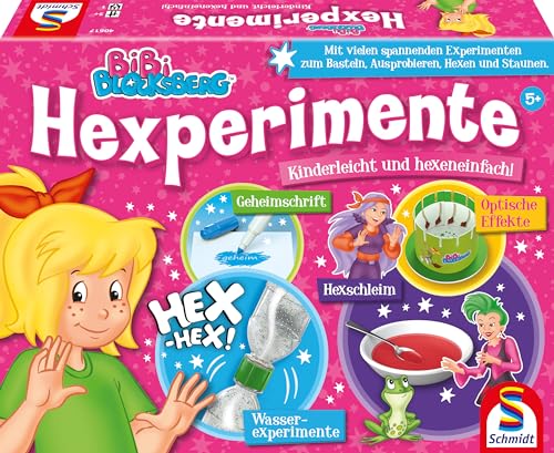 Schmidt Spiele 40617 Bibi & Tina Bibi Blocksberg, Hexperimente, Zauberkasten, Experimente, Bunt