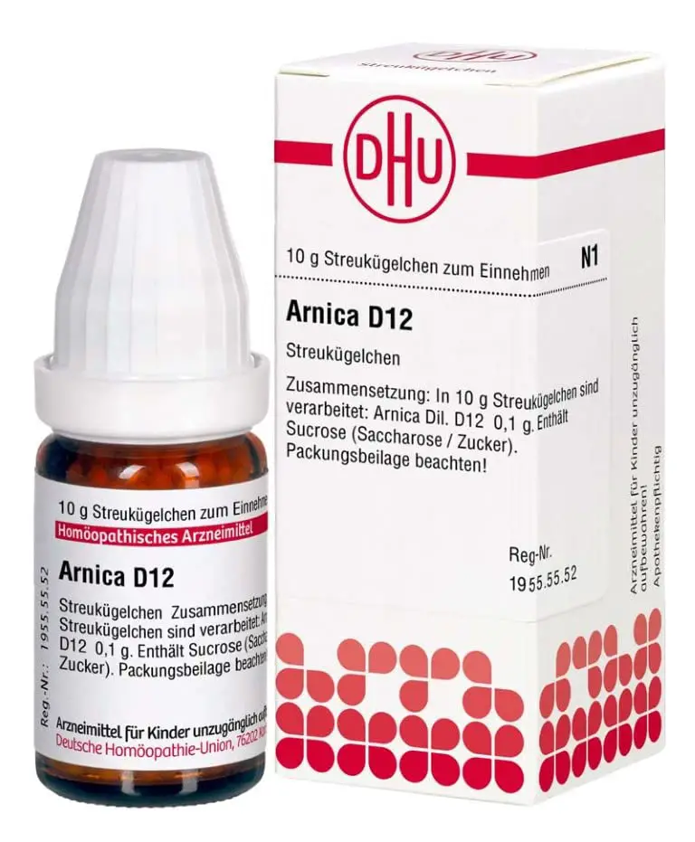DHU Arnica D12 Streukügelchen, 10 g Globuli