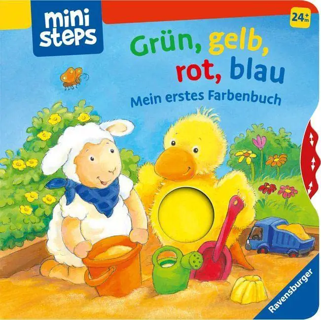 ministeps: Grün, gelb, rot, blau: Mein erstes Farbenbuch. Ab 24 Monaten (ministeps Bücher)