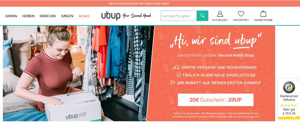 Second-Hand-Shop ubup