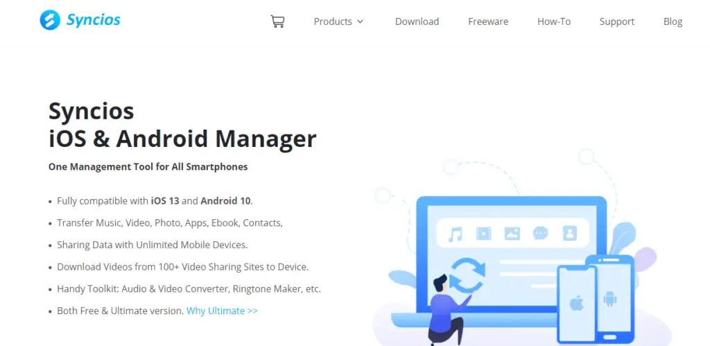 Syncios Manager als Alternative zu iTunes