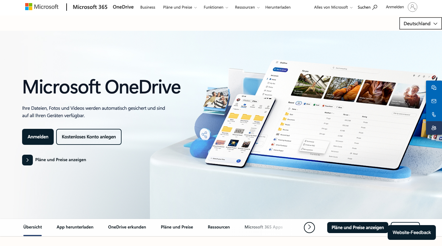 Microsoft OneDrive – Cloud-Speicher integriert in Windows und Microsoft 365