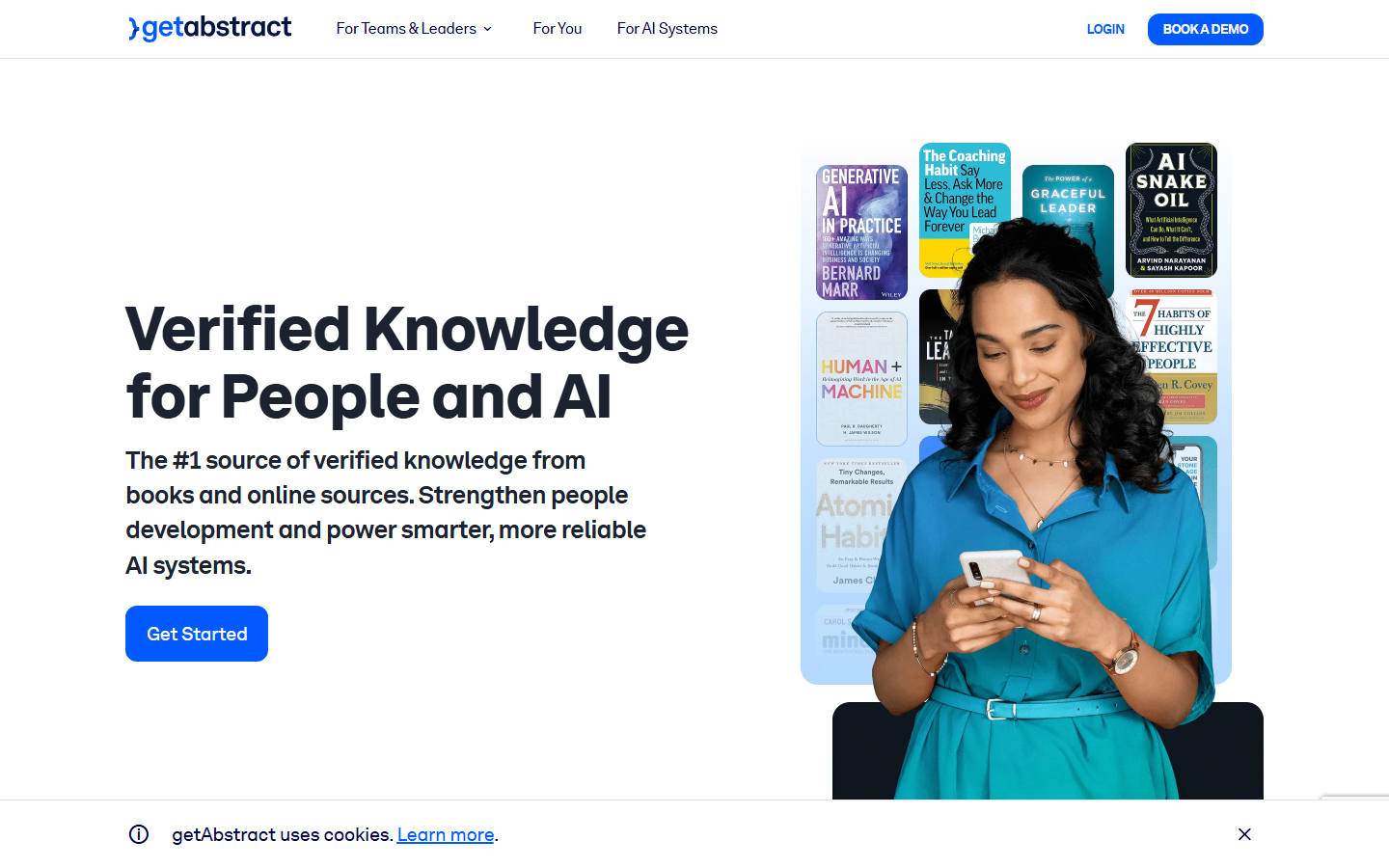 getAbstract Homepage - Business-Buchzusammenfassungen fuer Unternehmen