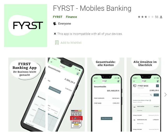 FYRST Android App