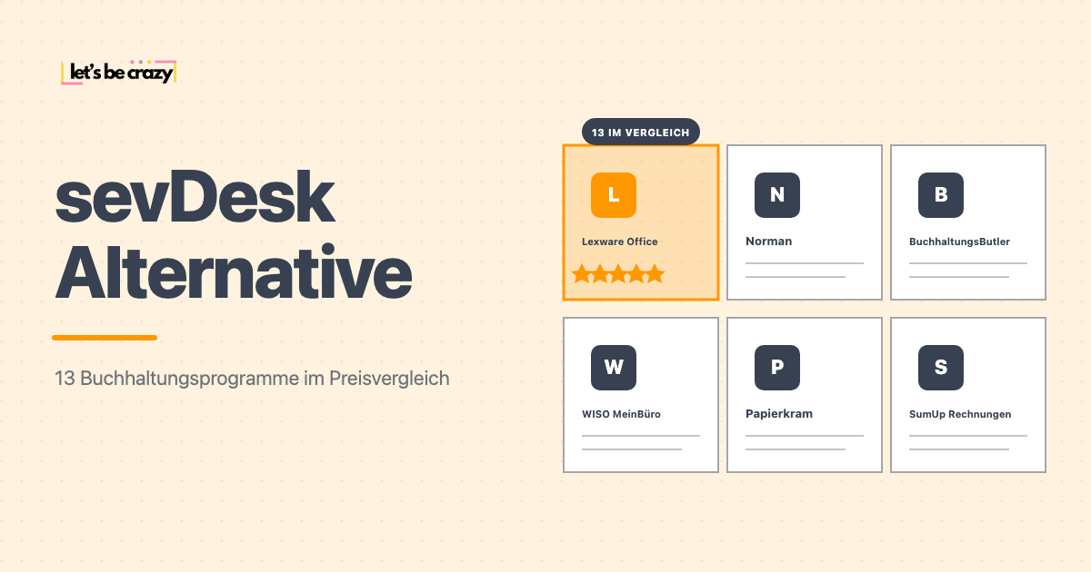 sevDesk Alternative Vergleich 13 Buchhaltungsprogramme
