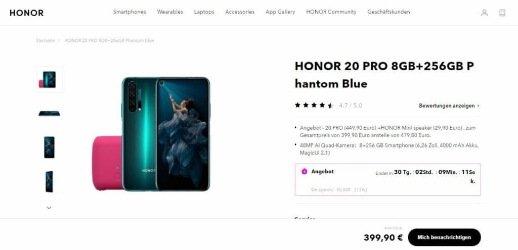 Honor - Honor 20 Pro