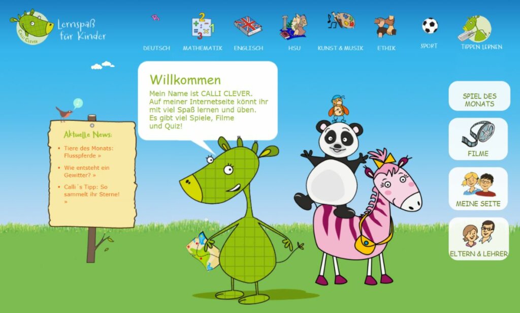 Lernspass für Kinder