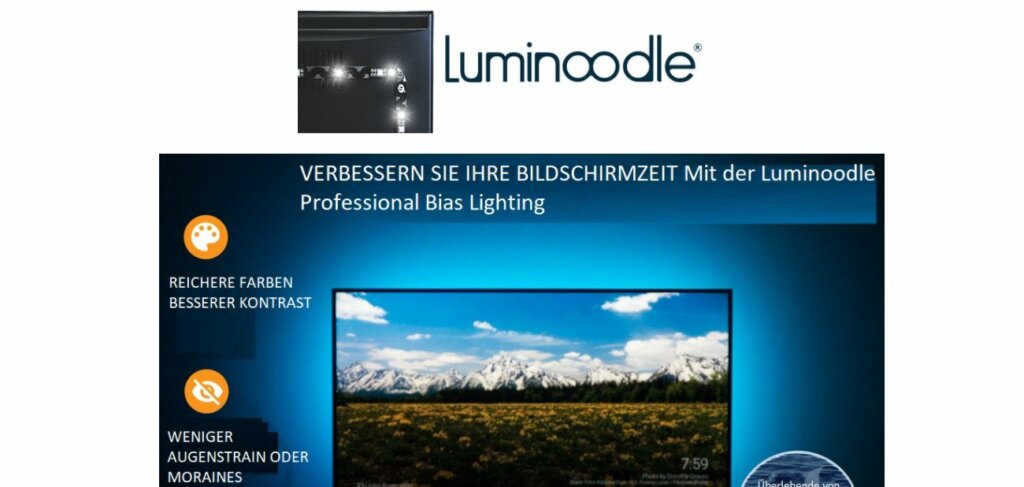 Luminoodle Premium LED Hintergrundbeleuchtung