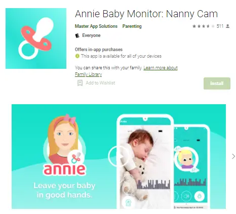 Babyphone Annie: Baby Monitor