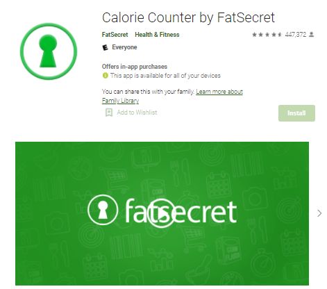 FatSecret Kalorienzähler