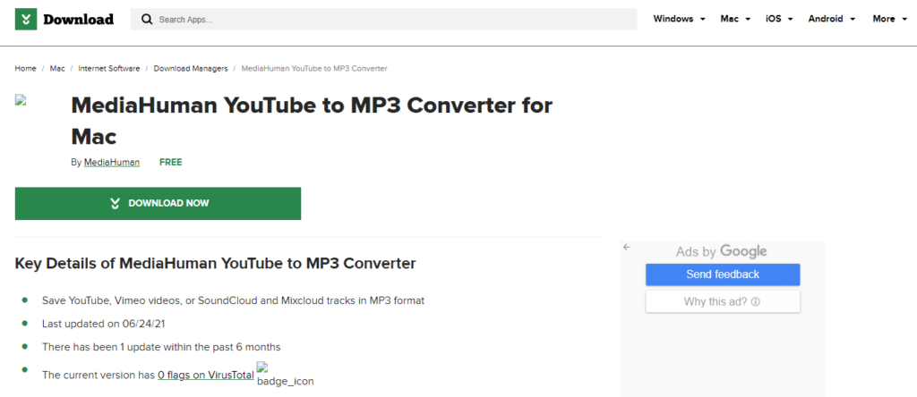 MediaHuman YouTube to MP3 Converter 3.9.9.65. …