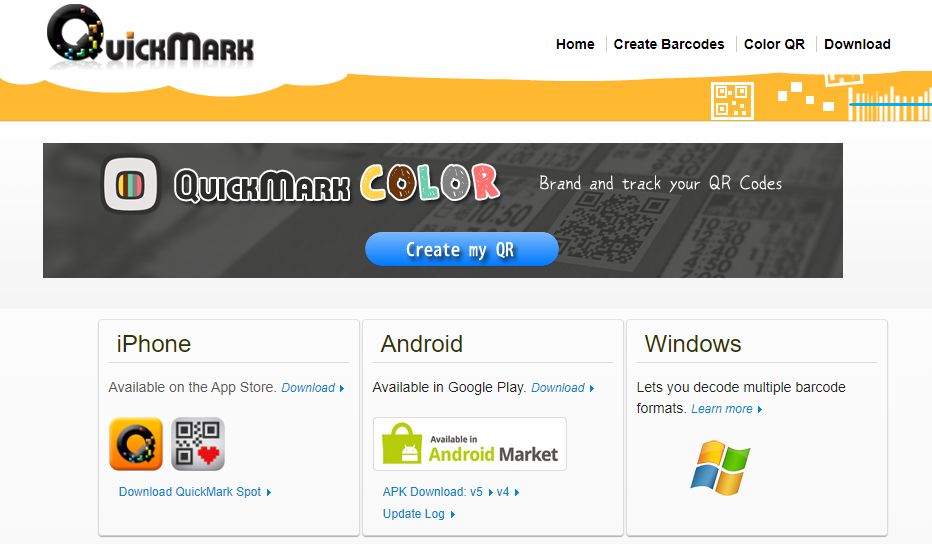 QuickMark Strichcode Bildabtaster
