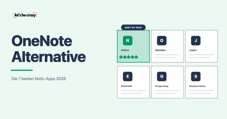 OneNote Alternative: Vergleich der 7 besten Notiz-Apps 2026